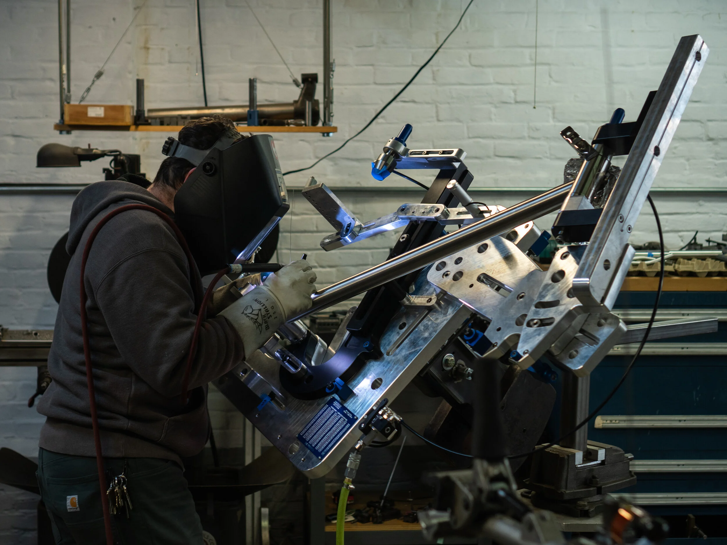 Process Frame Fixture — Engin Cycles